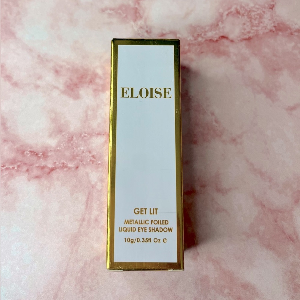 Eloise Get Lit Metallic Foiled Liquid Eyeshadow in Pure gold